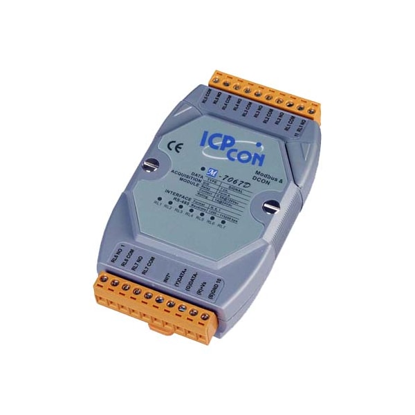 RS-485 Remote I/O Module, M-7067D